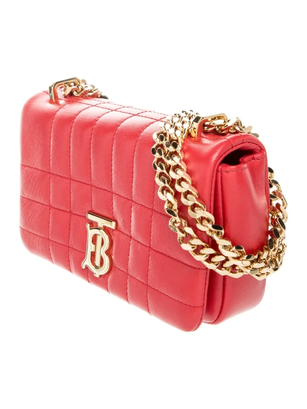 Burberry red Lola bag